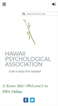 Mobile Screenshot of hawaiipsychology.org